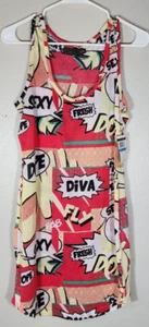 Coogi Pop Art Comic DressWomen's Size XL - Picture 1 of 9