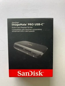 New SanDisk Multi-Card reader & Writer – ImageMate Pro USB-C - Picture 1 of 4