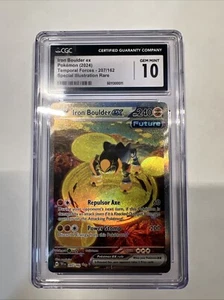 Iron Boulder ex 207/162 Sv05: Temporal Forces Holo - Picture 1 of 2