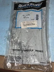 QUICKSILVER,MERCURY MARINE OEM GENUINE,STUD 3/8” x 9-1/2”;P/N 16-11375. - Picture 1 of 4
