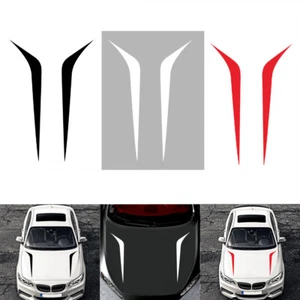 2PACK- Universal Racing Hood Stripes Decal Vinyl Stickers for Car SUV Truck NEW - Picture 1 of 15