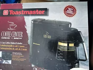 Vintage Toastmaster 5 Cup Coffee Maker/Grinder Model 530 - Picture 1 of 1