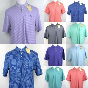 Tommy Bahama Polo Shirt Short sleeve All colors S M L XL XXL - Picture 1 of 43