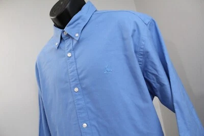 Camisa de vestir Charles Tyrwhitt azul calce clásico manga larga abotonada para hombre talla XL Foto 1 de 4