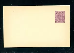 LOT 88531 CANADA UX79 UNUSED POSTAL STATIONERY CARD KING GEORGE V1 - Picture 1 of 2