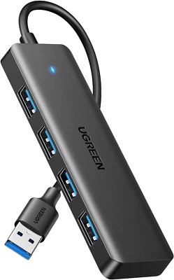 Hub USB 3.0 Con 4 Porte Sdoppiatore Adattatore Multiporta Alta Velocità 5Gbps Co - Immagine 1 di 4