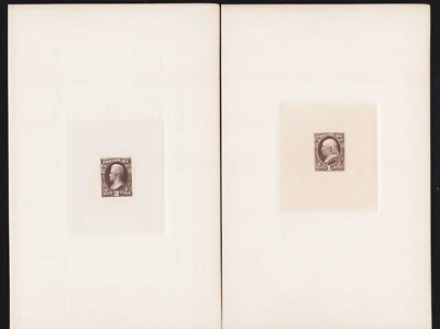 US O72P1-O82P1 1c-90c Treasury Department Large Die Proofs VF SCV $880 - Image 1 of 4