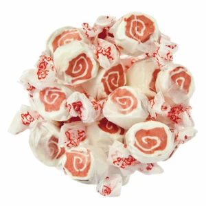 RED VELVET CAKE - TAFFY TOWN Salt Water Taffy Candy - 1 LB BAG - FREE SHIPPING - Picture 1 of 3