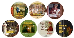 Dante Alighieri 7 Audiobooks Divine Comedy Poetry in 7 MP3 Audio CDs - Picture 1 of 1