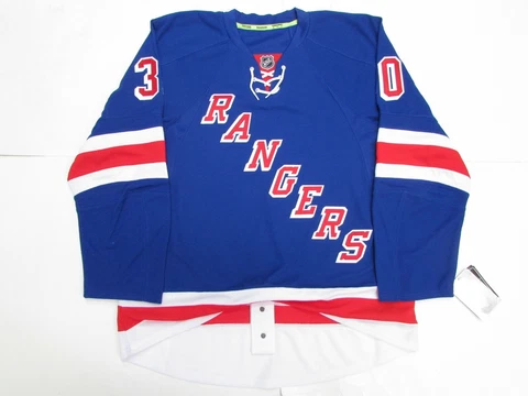LUNDQVIST NEW YORK RANGERS AUTHENTIC HOME REEBOK 7231 HOCKEY JERSEY SIZE 52 Cover