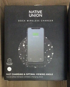 DOCK TERRAZZO WIRELESS CHARGER - Picture 1 of 2