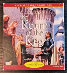 THE RETURN OF THE KING Unabridged Audiobook 16 CDs- JRR Tolkien- Rob Inglis USED - Picture 1 of 3