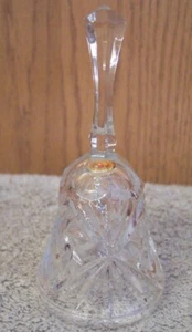 CAMPANA DE CRISTAL de azafata ~ patrones de estrellas y flores - Imagen 1 de 1