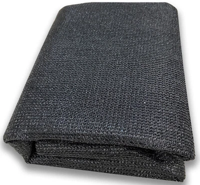 Breathable Patio/Pergola 90% Sun Shade Panel Cover w/grommets on 4 sides Black - Image 1 of 3