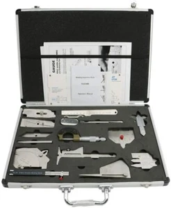 Stainless Steel Welding Ruler Measuring Gauge Tool Kits Combine Suit 13 Pieces - Picture 1 of 9