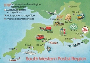 Postal Jumbo Royal Mail South Western Postal Region SWPR14 sin usar - Imagen 1 de 2