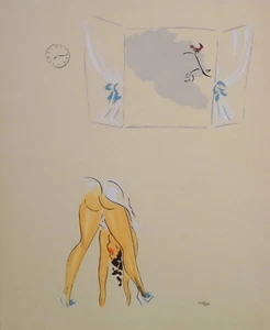Kelen, E., Pin-up, Pinup, New York, Wien, handsigniert, um 1920, verzeichnet, T5 - Bild 1 von 1
