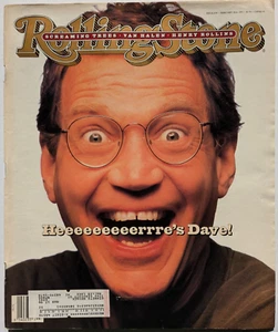 Rolling Stone Magazine Feb 1993 David Letterman - Picture 1 of 7