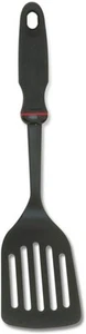 Norpro 1704 Grip-Ez Slotted Turner Soft Rubber Handle, Black - Picture 1 of 1