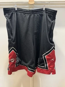 Vintage Air Jordan Basketball Shorts 2XL schwarz rot Diamond Wings 20th Annivers 2005 - Bild 1 von 8