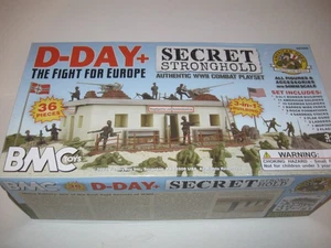 BMC TOYS WW2 Secret Stronghold - 36pc Plastic Army Men German Bunker Playset - Bild 1 von 4