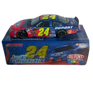 1/24 Nascar Diecast, Jeff Gordon # 24, DuPont Flames, 2004 azione - Foto 1 di 5