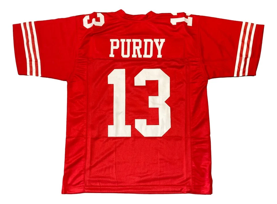 Brock Purdy San Francisco Red Football Jersey - Image 1 of 1