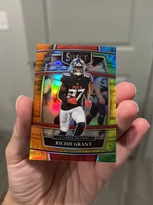 2021 Panini Select Concourse Tie-Dye Prizm /25 SSP Richie Davis #96 Rookie RC - Bild 1 von 4