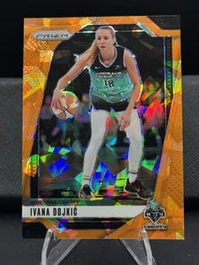 2024 Panini Prizm WNBA - Ivana Dojkic #104 Orange Ice Prizm - Picture 1 of 2