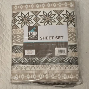 True North Flannel Sheets Full, Cozy Cotton Nordic - Picture 1 of 4