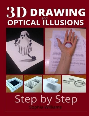 3d drawing and optical illusions: how to draw optical illusions and 3d art step - Image 1 of 2