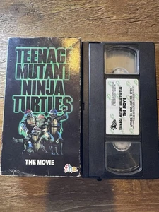 Vintage VHS 1990 TEENAGE MUTANT NINJA TURTLES The Movie - Original - Picture 1 of 7