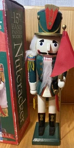 Deluxe Nutcracker 15 inch handpainted wooden from the nutcracker suite - Picture 1 of 3