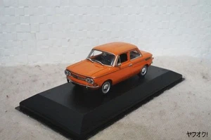 Mini Champs NSU TT Saloon 1967 72 1 43 Diecast Car Orange - Picture 1 of 6