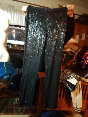 Mondi диско женщин платье брюки черный блестящий размер 38  - Изображение 1 из 3