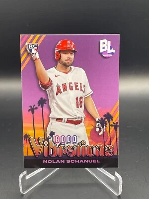 2024 Topps Big League #GV-21 Nolan Schanuel Good Vibrations - Image 1 of 4