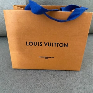 Mini bolso de compras naranja Louis Vuitton asa de cinta - L 5,5" x H 4,75" x D 3" - Imagen 1 de 8