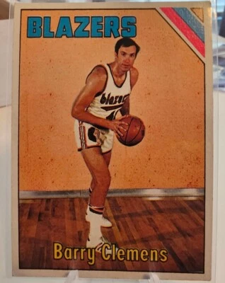 1975-76 Topps - #22 Barry Clemens - Image 1 of 2
