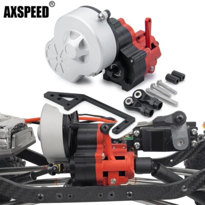 MARKENLOS Cutoff Getriebe Getriebe Fall Servo Halterung Für Axial SCX10 1/10 RC Crawler