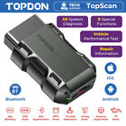 TOPDON TOPSCAN OBD2 Scanner Car Diagnostic Tool ALL System Bidirectional Control