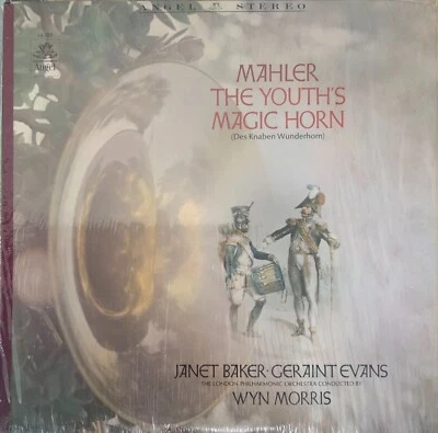 MAHLER-THE YOUTH'S MAGIC HORN-MORRIS-ORIGINAL ANGEL S-36380 STEREO VINYL Foto 1 de 2