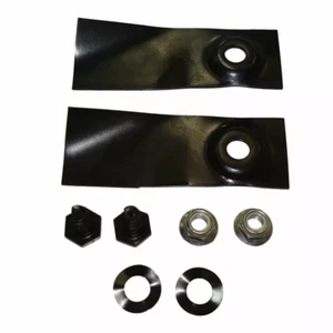 Masport 200 300 400 500 575 600 18" Swing Tip Blades And Bolt Set - Picture 1 of 5