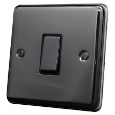 Black Nickel Light Switches, USB Plug Sockets, Dimmer & Cooker Switches
