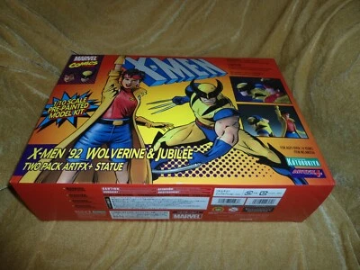 Kotobukiya Marvel Comics X-Men '92: Wolverine & Jubilee Two Pack Artfx + Statue - Image 1 of 4