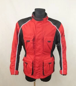 GIACCA MOTO BIKER UOMO RUKKA CON ARMATURA SCHIENA, SPALLE E GOMITO taglia S - Foto 1 di 10