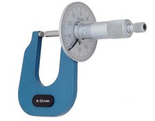 Blechdicken- Micromètre 0 - 15 MM - Avec Grand Ablesescheibe