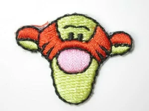 Disney Pooh Tigger Gesicht bestickt Bügelbild Patch - Bild 1 von 1