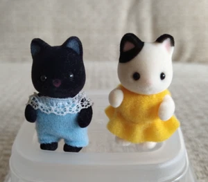 Sylvanian Families TUXEDO CAT BABIES - Picture 1 of 4