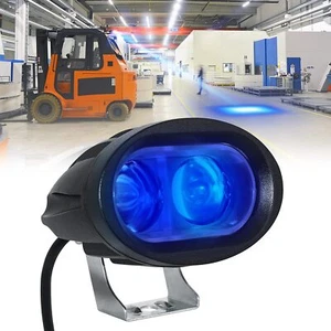 2x Blaue LED Gabelstapler Sicherheitslichter 20W Lagerlichter Sicheres Warnlicht - Bild 1 von 10