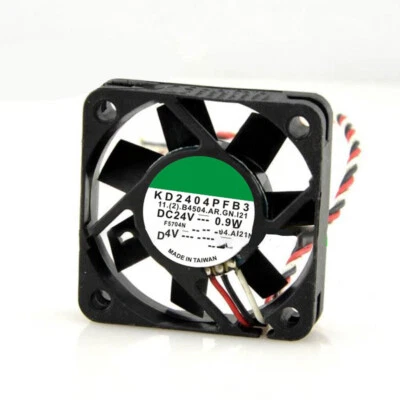 For SUNON KD2404PFB3 DC24V 0.9W 4CM 40*40*10mm Inverter Cooling Fan 3pin - Image 1 of 4